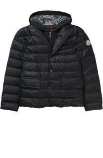 Пуховая куртка с капюшоном Moncler Enfant