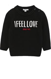 Пуловер из хлопка с принтом Givenchy