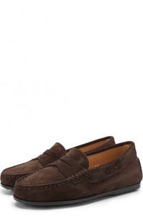 Замшевые мокасины Tod’s