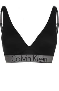 Треугольный бюстгальтер с логотипом бренда Calvin Klein Underwear
