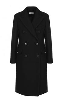 Двубортное шерстяное пальто Dries Van Noten
