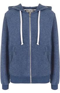 Хлопковый кардиган на молнии с капюшоном Wildfox