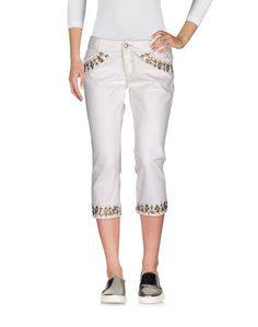 Джинсовые брюки-капри Ermanno Scervino