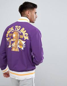 Спортивная куртка Mitchell & Ness NBA L.A.Lakers - Фиолетовый