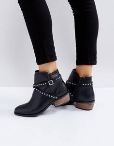 Ботинки на каблуке с заклепками Carvela - Черный
