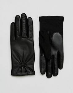 Кожаные перчатки Barneys - Черный Barneys Originals