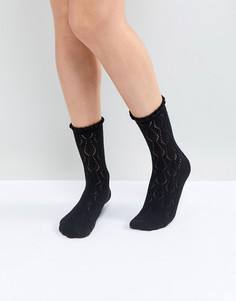 Ажурные носки Hollister - Серый