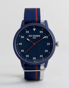 Темно-синие часы Ben Sherman WB076U - Темно-синий