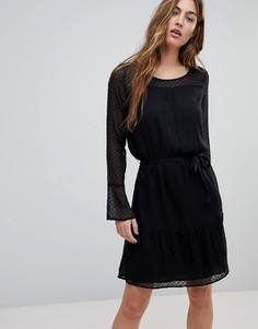 Платье из сетчатой ткани Blend She - Черный