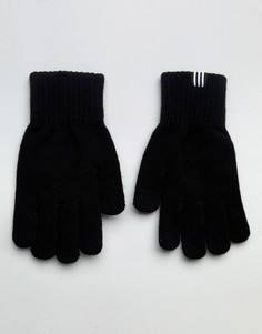 Черные перчатки adidas Originals - Черный