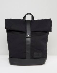 Черный рюкзак с закатанным верхом Dead Vintage - Черный