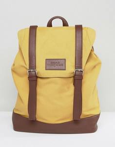 Рюкзак горчичного цвета с пряжками Dead Vintage - Желтый