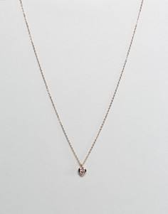 Ожерелье с подвеской-сердечком Ted Baker - Золотой