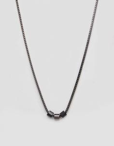 Ожерелье из нержавеющей стали Emporio Armani - Коричневый
