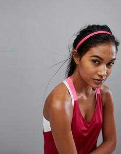 Повязка на голову с надписью Just Do It Nike Pro - Розовый
