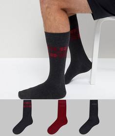 Носки в подарочном наборе (3 пары) BOSS By Hugo Boss - Мульти