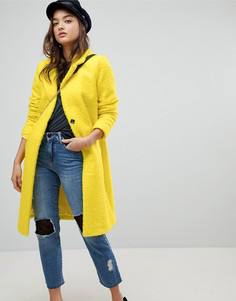 Пальто на пуговицах River Island - Желтый