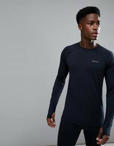 Черный лонгслив Marmot Harrier Baselayer - Черный