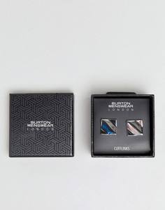Серебристые запонки Burton Menswear - Серебряный