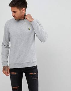 Серый меланжевый свитшот Lyle & Scott - Серый