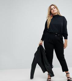 Суженные книзу брюки River Island Plus Casey - Черный