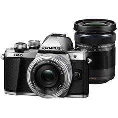 Фотоаппарат системный Olympus OM-D E-M10 Mark II Kit Silver + 40-150 mm Black