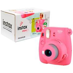 Фотоаппарат моментальной печати Fujifilm INSTAX MINI 9 FLA PINK SET INSTAX MINI 9 FLA PINK SET