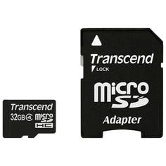 Карта памяти SDHC Micro Transcend