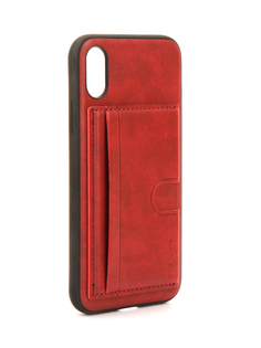Аксессуар Чехол Rock Space Cana Kickstand для iPhone 8 Red 08179