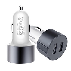 Зарядное устройство Nillkin Vigor Car Charger V-CC 2xUSB 5V/3.4A Grey