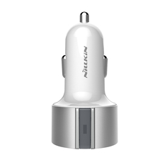 Зарядное устройство Nillkin Vigor Car Charger V-CC 2xUSB 5V/3.4A Silver