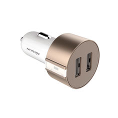 Зарядное устройство Nillkin Vigor Car Charger V-CC 2xUSB 5V/3.4A Gold
