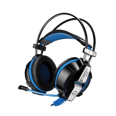Гарнитура Jet.A GHP-400 с LED-подсветкой Black-Blue