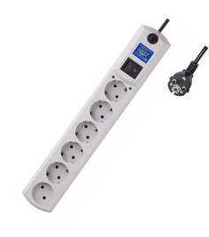 Сетевой фильтр Most HV6 6 Sockets 2m White 734121