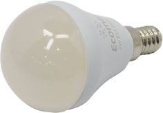 Лампочка Ecomir E14 4W 3000K 220V матовая, желтый свет, экв. 45W 42906