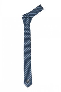 Шелковый галстук в полоску Ecravate Bonpoint