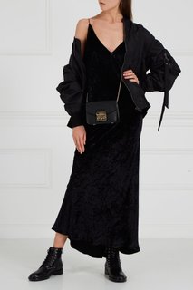 Черное платье из панбархата Alexander Terekhov