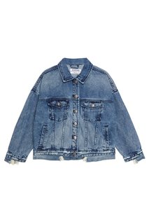 Джинсовая куртка с выбеленным эффектом One Teaspoon