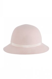 Розовая шляпа из шерсти Cloche Bonpoint