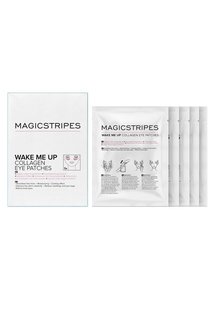 Коллагеновые охлаждающие патчи под глаза Wake Me Up Collagen Eye Patches, 10 шт. Magicstripes