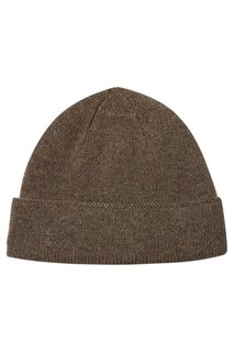 Коричневая кашемировая шапка Canali