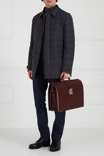 Шерстяная куртка в клетку Canali