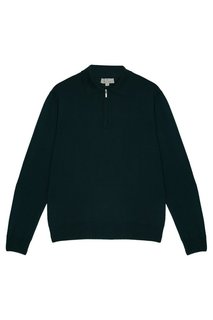 Зеленая водолазка из шерсти Canali