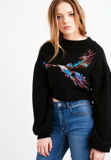 Джемпер LOST INK BIRD EMBROIDED JUMPER
