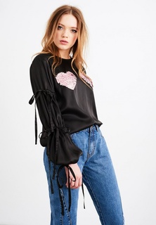 Блуза LOST INK HEART EMBELLISHED TOP