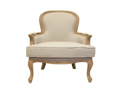 Винтажное кресло diesta (mak-interior) серый 81x114x76 см. L Room