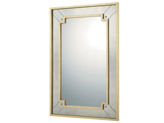 Настенное зеркало «саттон» (object desire) золотой 66.0x107.0x3.5 см.