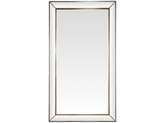 Настенное зеркало «эллингтон» (object desire) золотой 109x200x5 см.