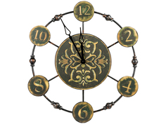 Настенные часы бэль эпок (object desire) коричневый 4.0 см.