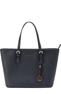 Сумка-тоут Jet Set из сафьяновой кожи MICHAEL Michael Kors